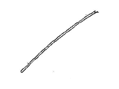 Nissan 80816-5AA0A Tape-Front Door Sash Front, RH