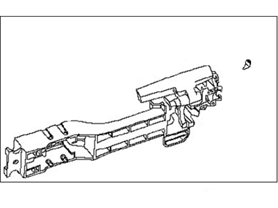 Nissan 80610-4BA0A Bracket-Outside Handle, RH