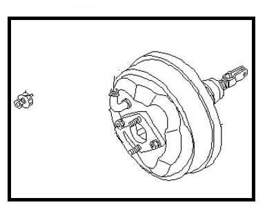 Nissan 47210-39W00 Master Vacuum Assembly