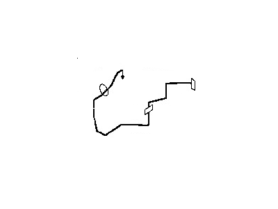 Nissan 46240-3BA2A Tube Assy-Brake, Front RH
