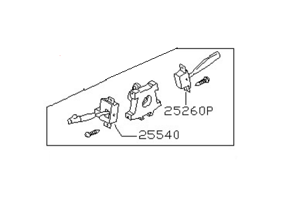 Nissan 25560-65E10 Combination Switch