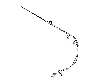 Nissan 36531-CA010 Cable Assy-Brake, Rear LH