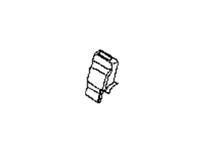 Infiniti 88811-3JA0A Cover-Retractor, Rear Seat LH