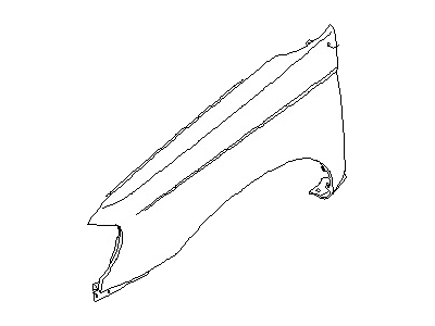 Nissan 63101-2Y930 Fender-Front, LH