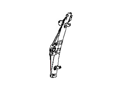 Nissan 80720-4RA0A Regulator Assy-Door Window, Rh