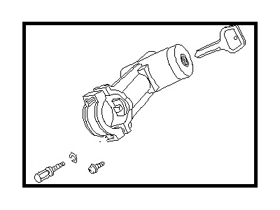 Nissan D8700-D1600 Lock Steering