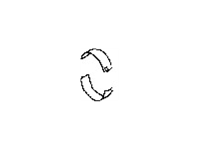 Infiniti 12207-31U06 Bearing-Crankshaft