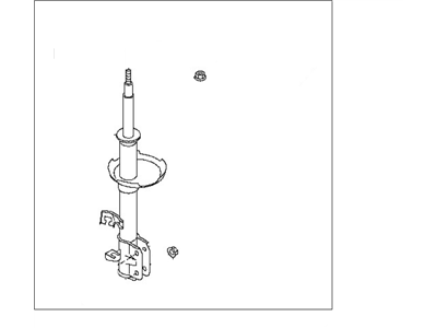 Nissan E4303-EL00A Strut Kit-Front Suspension, LH