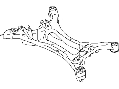 Nissan 55400-JA00A Member Complete-Rear Suspension