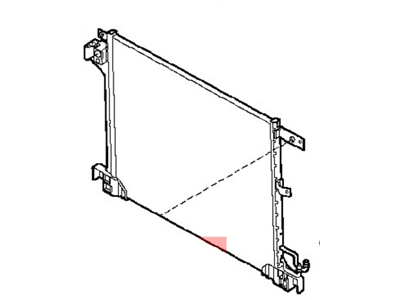 Nissan 92110-D4502 Condenser Assy