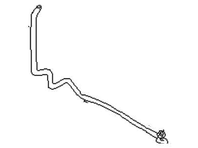 Nissan 92452-33P11 Tube Front Cooler Low B