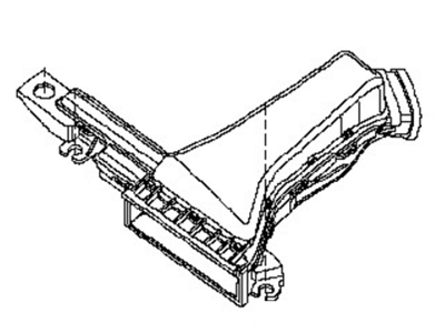 Infiniti 16554-3JA0A Duct-Air