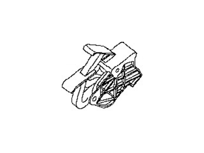 Nissan 84640-30P00 Handle-Trunk & Fuel Lid Opener