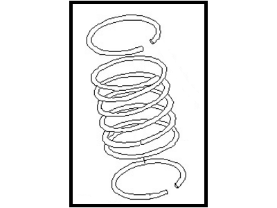 Nissan 54010-70F11 Spring-Front