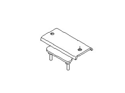 Nissan 11320-EA001 Engine Mounting, Rear