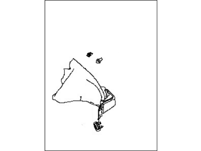 Nissan 84940-1ET0A FINISHER-Luggage Side Upper RH