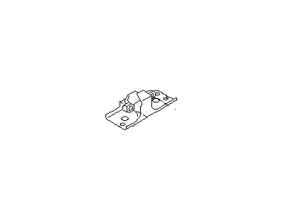 Nissan 11220-CA000 Engine Mounting Insulator Assembly, Front Left