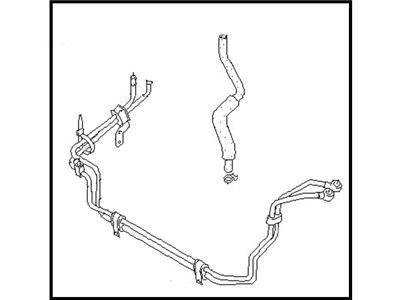 Nissan 49721-86G01 Hose Assy-Control Valve