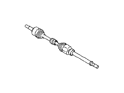 Nissan 39100-3LM0A Shaft Assy-Front Drive, RH