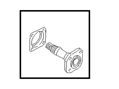 Nissan 38162-F6100 Shaft Assy-Rear Axle