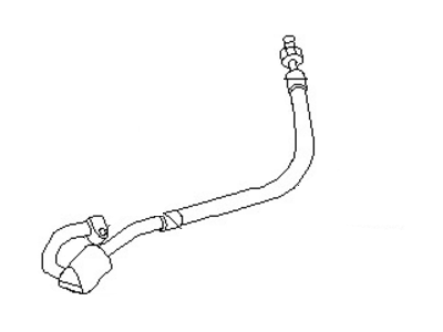 Nissan 92481-2B000 Hose Flexible, Low