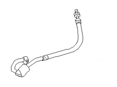 Nissan 92481-70F00 Hose-Flexible, Low