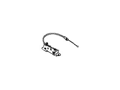 Nissan 65603-3JA0A Crank-Bell, Hood Lock