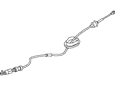 Nissan 34935-ET80A Control Cable Assembly