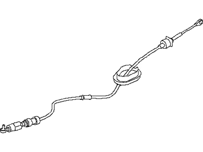 Nissan 34935-ET100 Control Cable Assembly