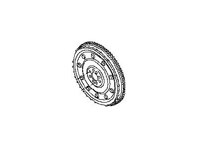 Nissan 12310-JF01A FLYWHEEL Assembly