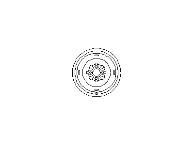 Nissan 40300-61A77 Wheel, Spare