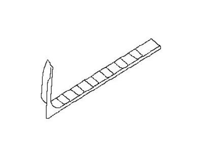Nissan 769B4-EA002 Plate-Kicking, Front RH
