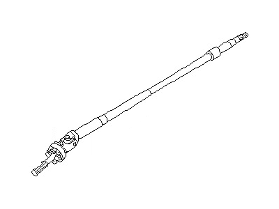 Nissan 48820-D4705 Shaft Assembly-Steering Column Upper