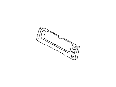 Nissan 88220-9BA6A Cover-Leg, 2ND Seat