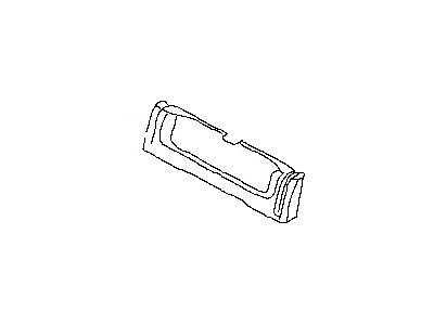 Nissan 88220-4BK0A Cover-Leg, Rear Seat RH