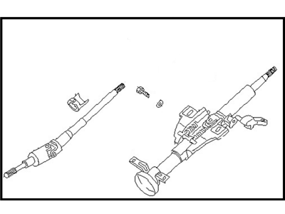 Nissan 48810-85E61 Column Assembly-Steering Upper