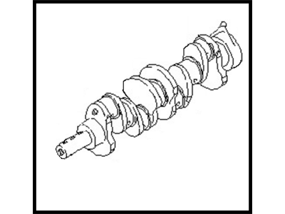 Nissan 12200-30R00 CRANKSHAFT Assembly