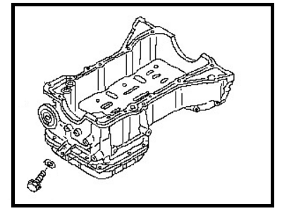 Nissan 11110-EA000 Pan Assy-Oil