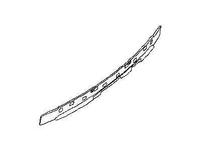 Infiniti 850A2-3JA0A Absorber-Energy, Rear Bumper
