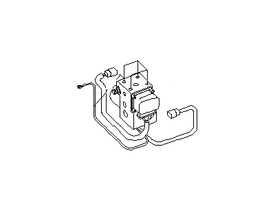 Nissan 47660-4W166 Computer Module Ecm Ecu