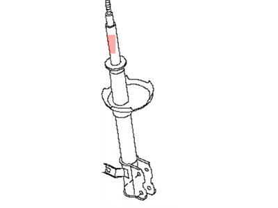 Nissan E4302-JA02A Strut Kit-Front Suspension, RH