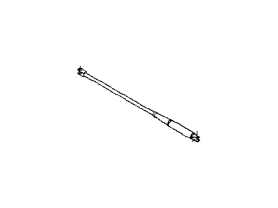 Nissan 554B2-6GA0A Bar Assy-Damper, Rear
