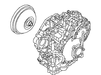 Nissan 31020-3WX5B Automatic Transmission Assembly