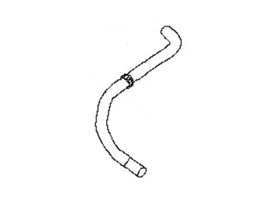 Nissan 21501-5AF0A Hose-Radiator, Upper