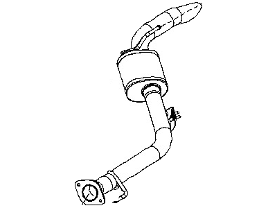 Nissan 20350-17C00 Muffler Assembly