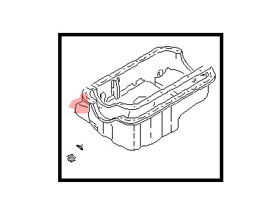 Nissan 11110-16E00 Pan Assy Oil