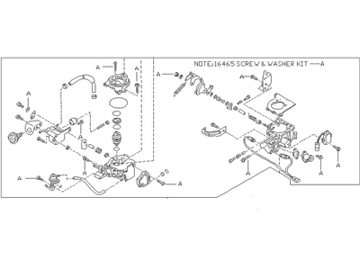 Nissan 16010-69A01 Throttle Body