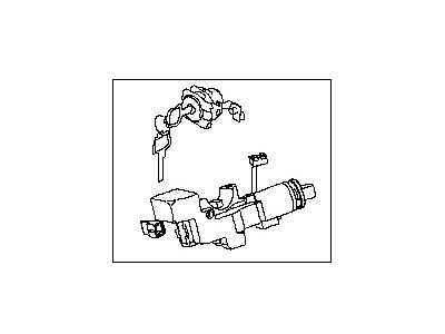 Nissan 99810-3WC0A Key Set