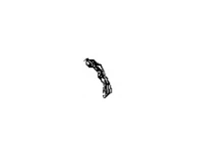 Nissan 85226-JF00A Bracket-Rear Bumper Side, RH