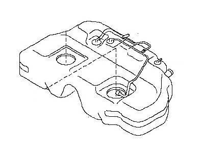 Nissan 17202-CC20A Fuel Tank Assembly